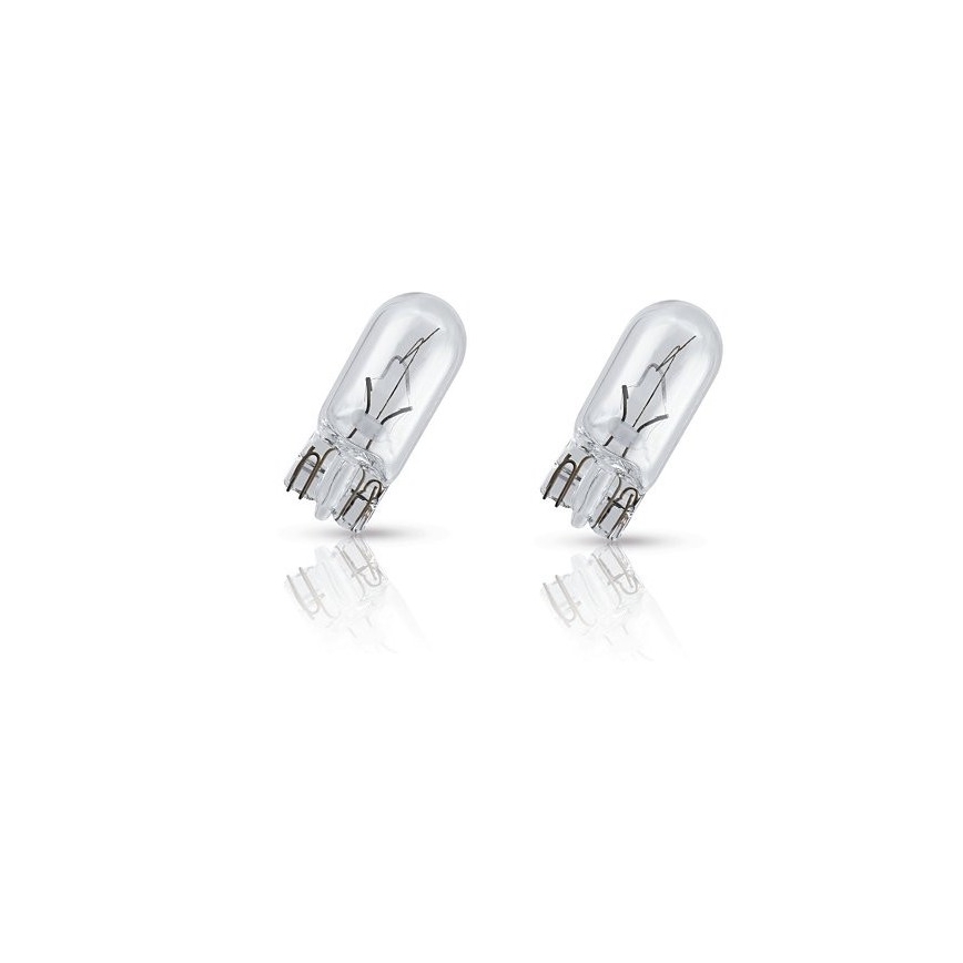 SET 2x Autoglühbirne Philips VISION 12256B2 W2,1x9,5d/3W/12V