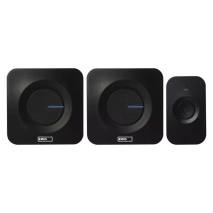SET 2x Campanello Wireless a batteria 3xAAA IP56