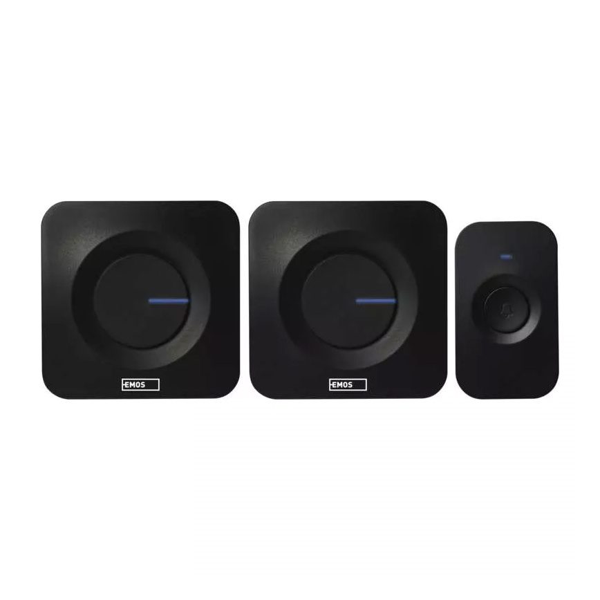 SET 2x Campanello Wireless a batteria 3xAAA IP56