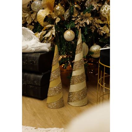 SET 2x Decorazione natalizia 40/50 cm albero
