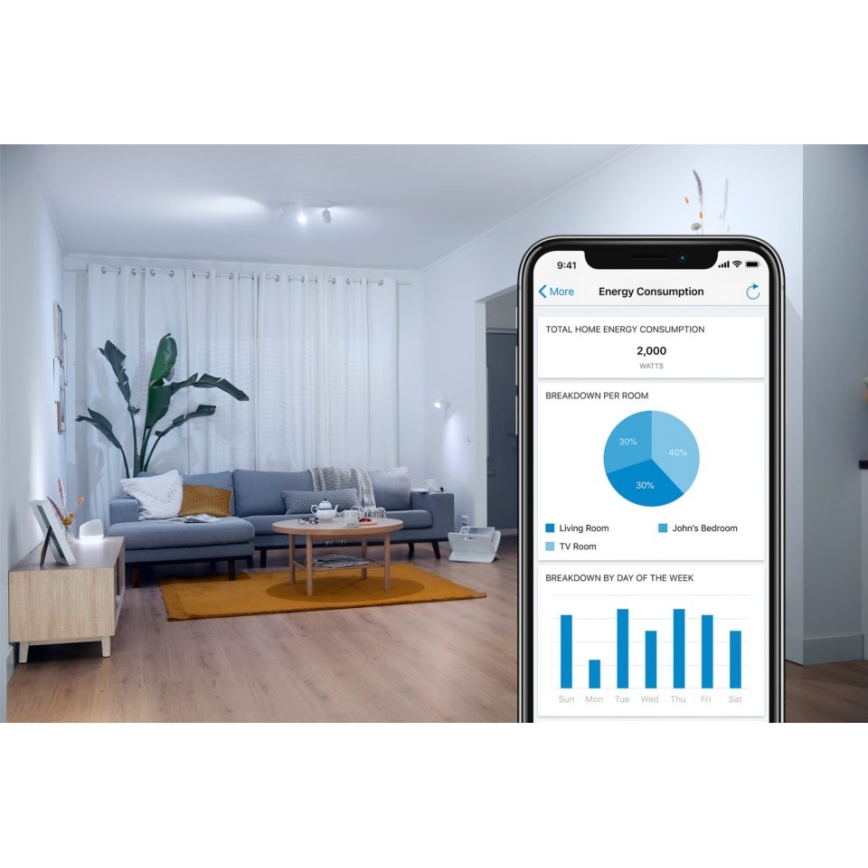 SET 2x Dimmbare LED-Glühbirne C37 E14/4,9W/230V 2700-6500K CRI 90 Wi-Fi - WiZ