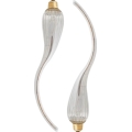 SET 2x dimmbare LED-Leuchtmittel LAMDA E27/4W/230V 2100K klar