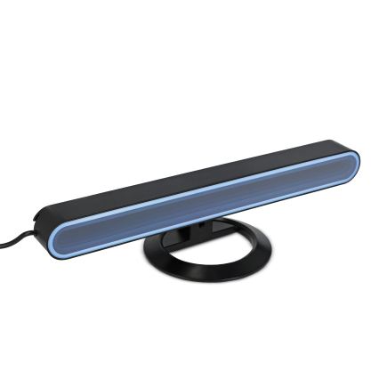Set 2x dimmbare LED-RGBIC-Tischlampen LED/5W/5V schwarz + Fernbedienung