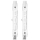 SET 2x Lampadina industriale J78 R7s/80W/230V 2900K - Aigostar
