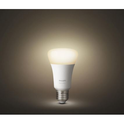 SET 2x Lampadina LED dimmerabile Philips HUE WHITE E27/9W/230V
