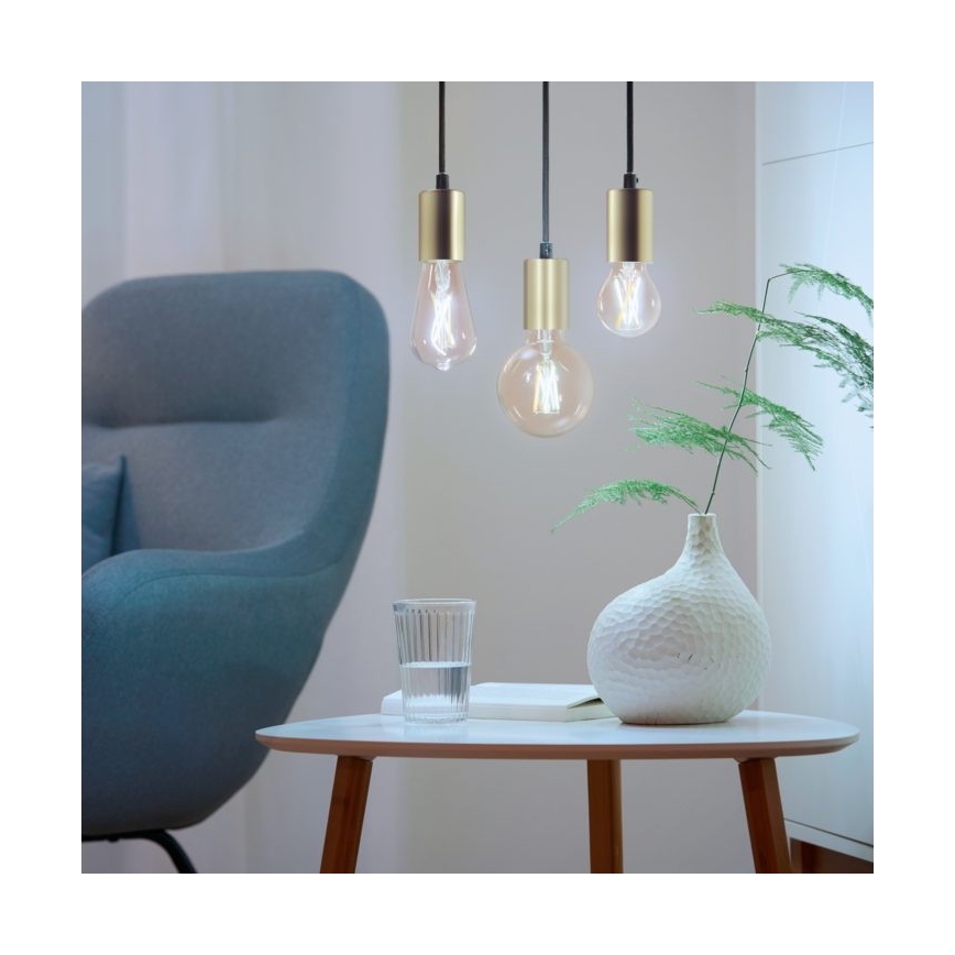 SET 2x Lampadina LED Dimmerabile VINTAGE FILAMENTO ST64 E27/6,7W/230V 2000-5000K Wi-Fi - WiZ