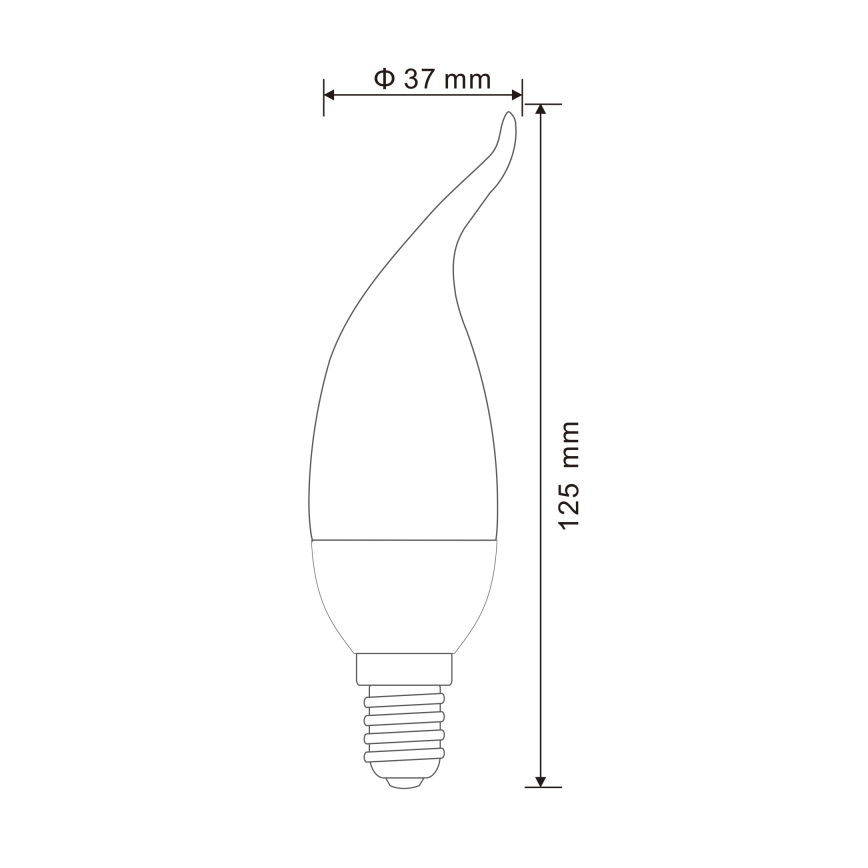 SET 2x Lampadina LED E14/3W/230V 3000K - Globo