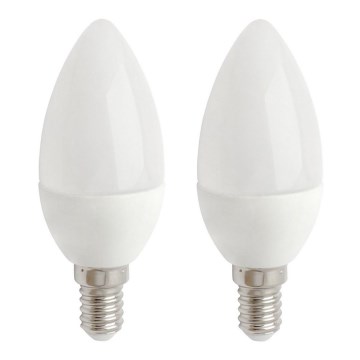 SET 2x Lampadina LED E14/5,5W/230V 2700K- Attralux
