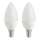 SET 2x Lampadina LED E14/5,5W/230V 2700K- Attralux