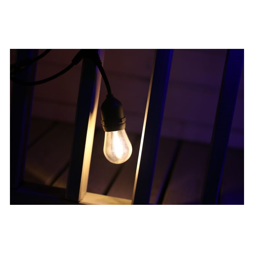 SET 2x Lampadina LED PARTY E27/0,5W/36V 2200K