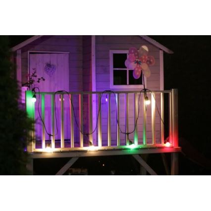 SET 2x Lampadina LED PARTY E27/0,5W/36V rossa