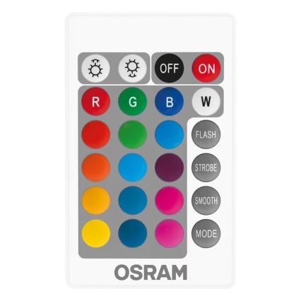 SET 2x Lampadina LED RGBW dimmerabile B38 E14/4,9W/230V 2700K + telecomando - Osram