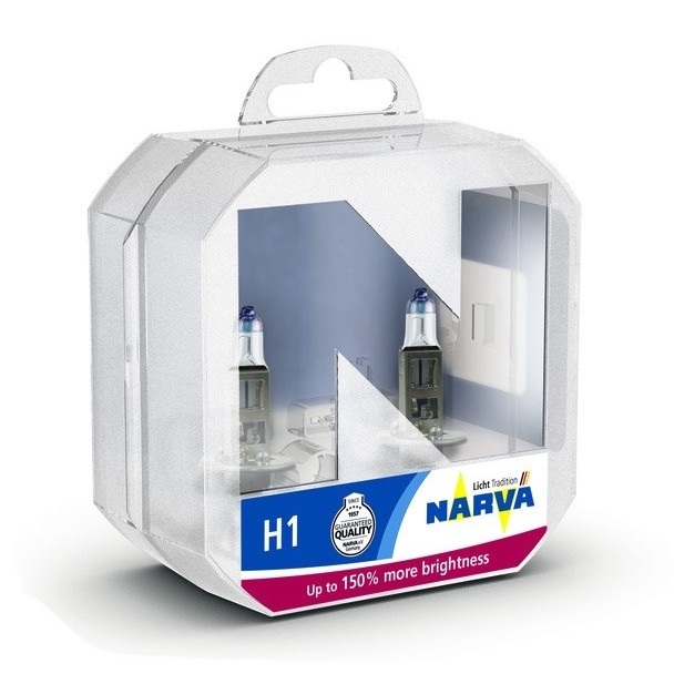 SET 2x Lampadine auto H1 P14,5s/55W/12V - Narva 48068RPNVAS2