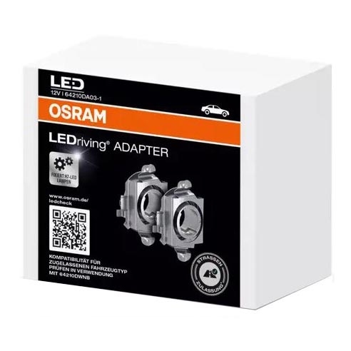 SET 2x LEDriving Adattatore H7 - Osram