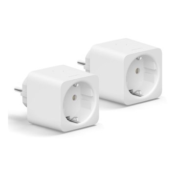 SET 2x Smart-Steckdose Philips Hue Smart Stecker EU SCHUKO