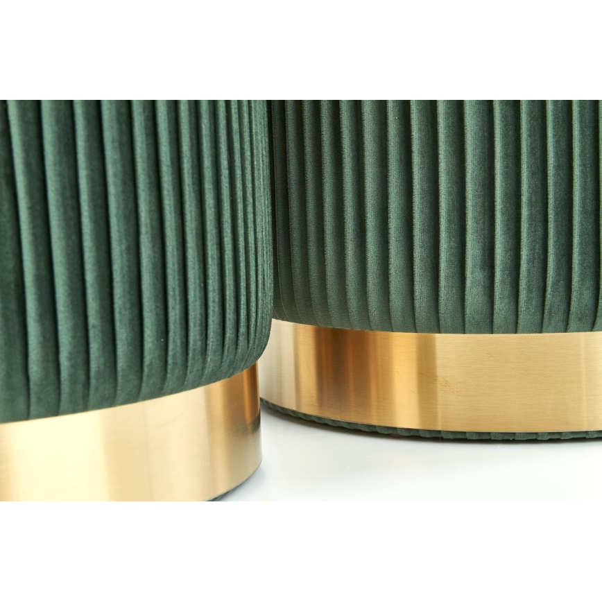 SET 2x Tabacco MONTY diametro 36/44 cm verde/oro