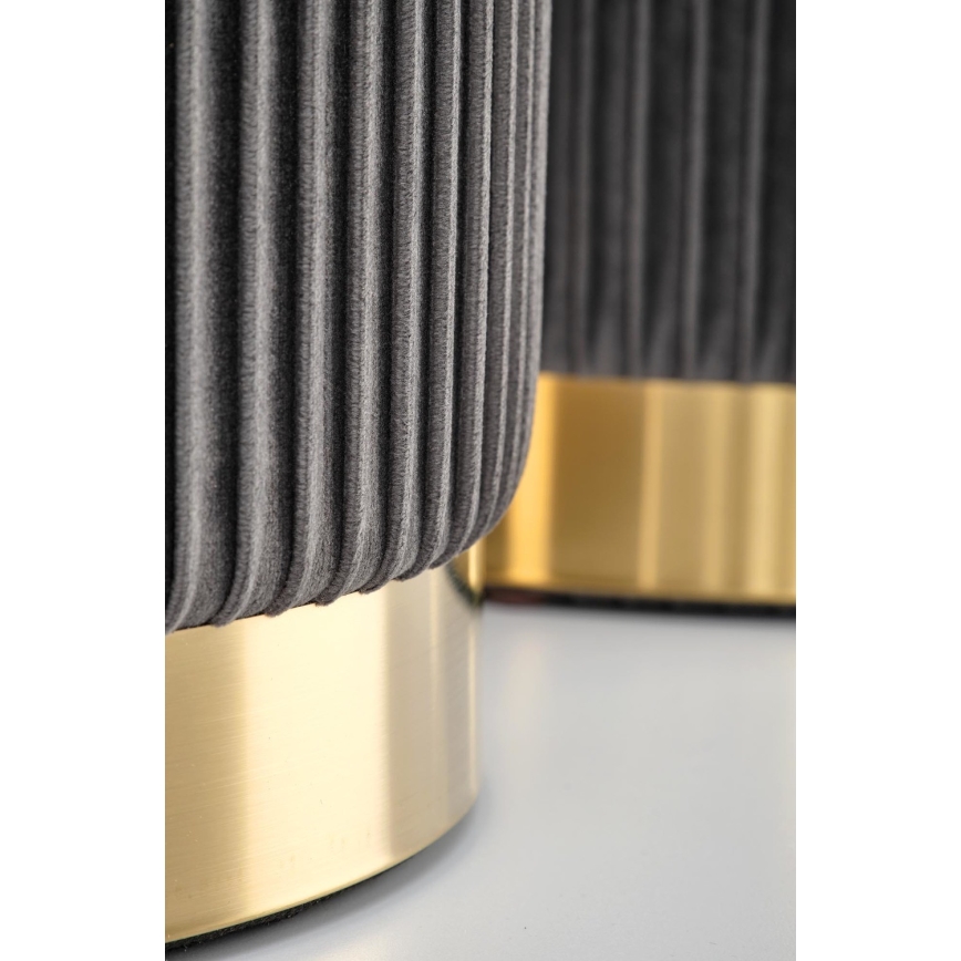 SET 2x Tabacco MONTY diametro 36/66 cm grigio/oro