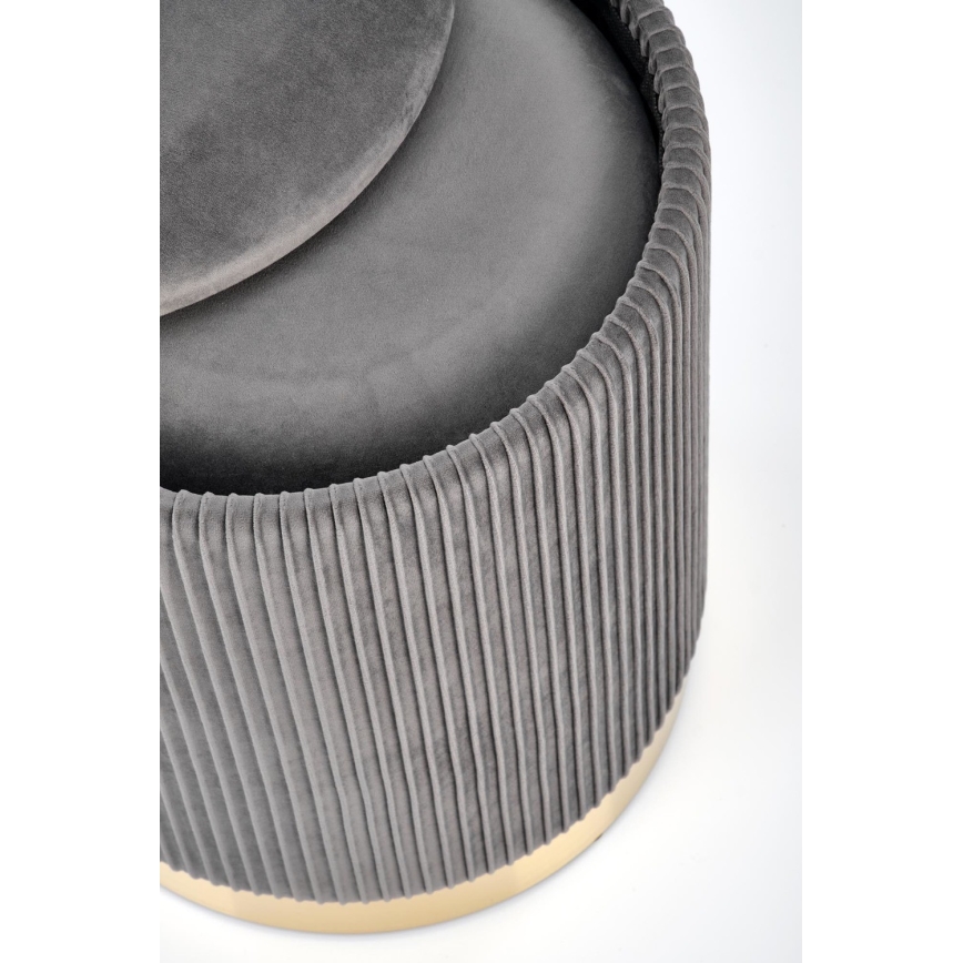 SET 2x Tabacco MONTY diametro 36/66 cm grigio/oro