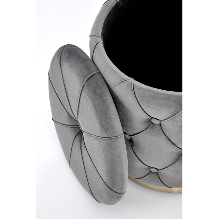 SET 2x Tabacco POLLY diametro 40/44 cm grigio/oro