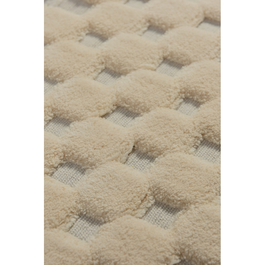 SET 2x Tappeto da bagno BAMBI 60/100 cm beige