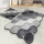 SET 2x Tappeto da bagno CIRCLE 60/100 cm grigio