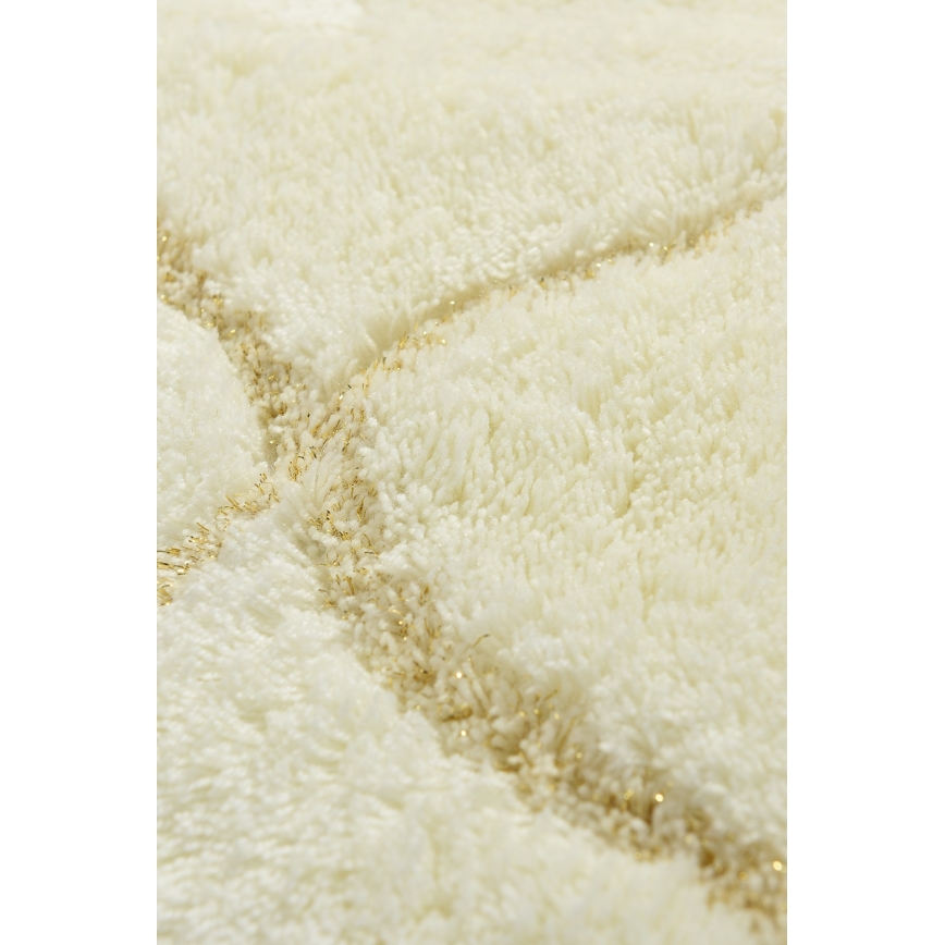 SET 2x Tappeto da bagno INFINITY 60/100 cm beige