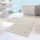 SET 2x Tappeto da bagno LINO 60/100 cm beige