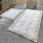 SET 2x Tappeto da bagno STONE 60/100 cm bianco