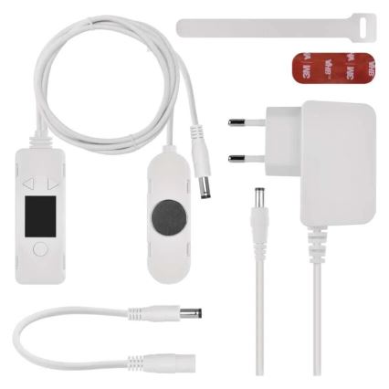 SET 2x Ventola del radiatore 5/230V bianco