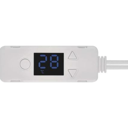 SET 2x Ventola del radiatore 5/230V bianco