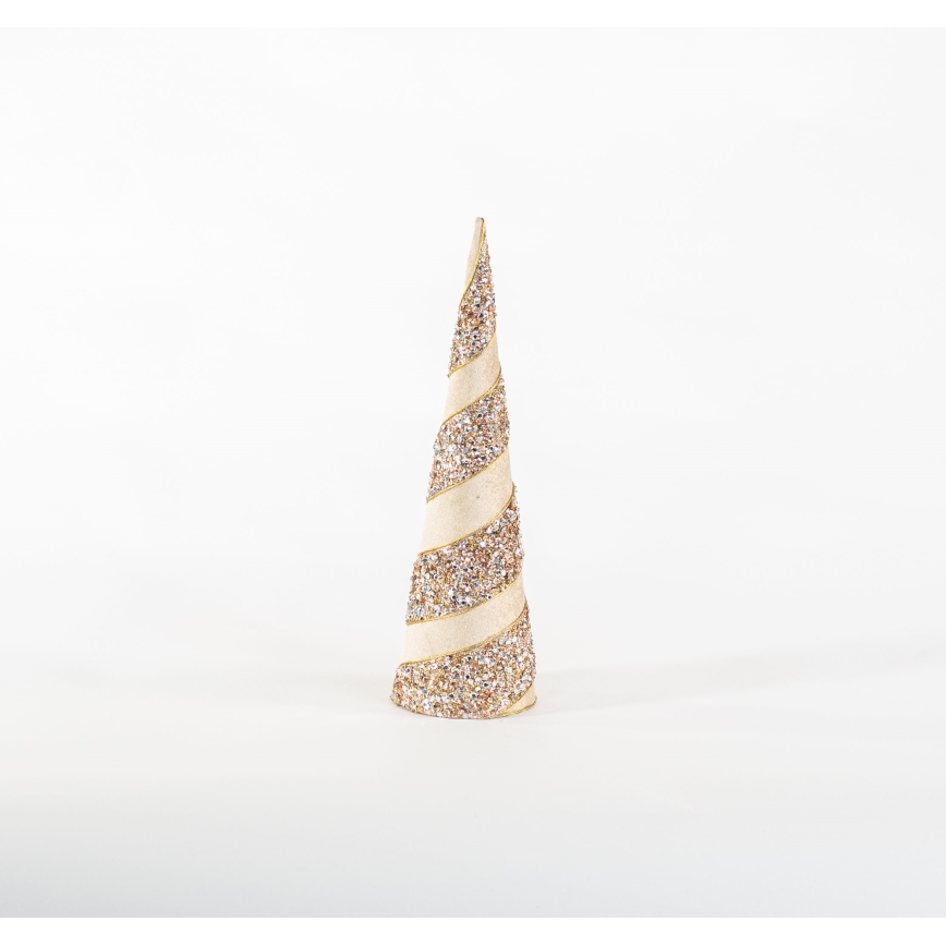 SET 2x Weihnachtsdekoration 40/50 cm Baum
