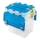 SET 3x Aufbewahrungsbox DRAGON 24 l blau/klar