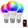 SET 3x Dimmbare Glühlampe (LED RGBW) ESSENTIALS A60 E27/8,5W/230V CRI90 2700-6500K Wi-Fi - Nanoleaf