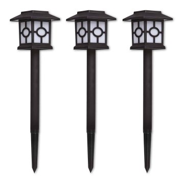SET 3x Lampada LED solare LED/1,2V