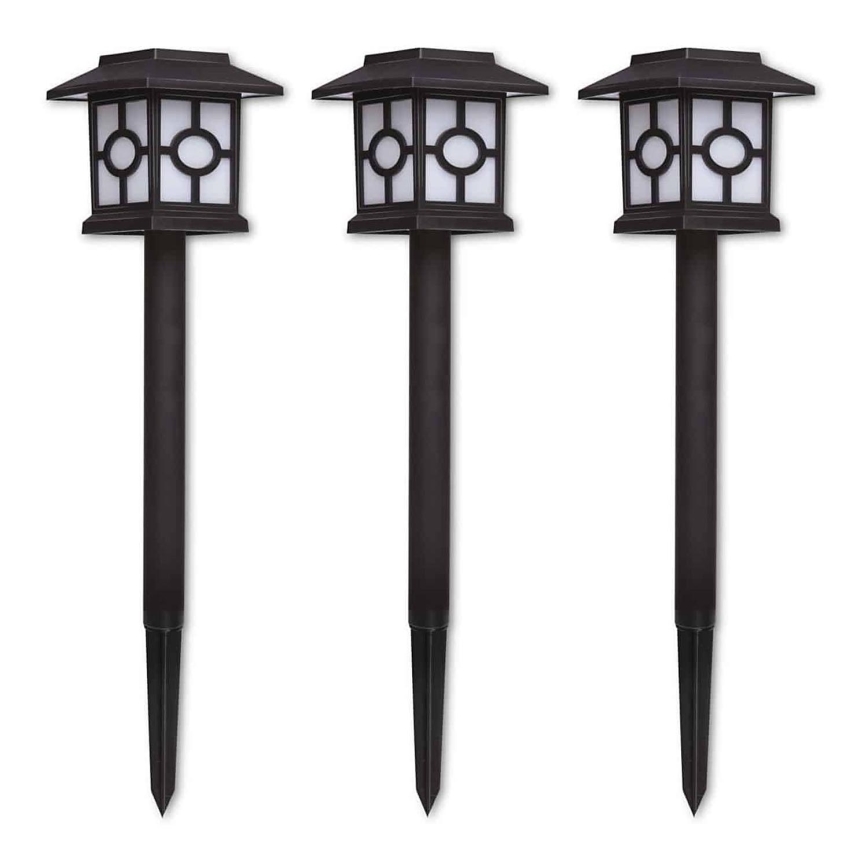 SET 3x Lampada LED solare LED/1,2V