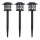 SET 3x Lampada LED solare LED/1,2V