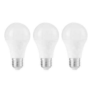SET 3x Lampadina LED A67 E27/13W/230V 4000K - Attralux