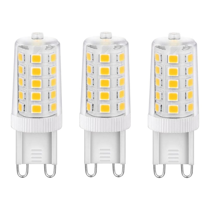 SET 3x Lampadina LED ECOLINE G9/3,5W/230V 3000K - Brilagi