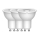 SET 3x Lampadina LED GU10/3,1W/230V 2700K