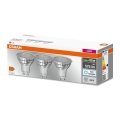 SET 3x Lampadina LED PAR16 GU10/6,9W/230V 6500K - Osram