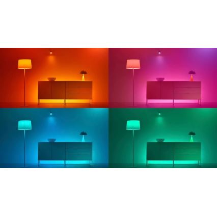 SET 3x Lampadina LED RGBW dimmerabile PAR16 GU10/4,7W/230V 2200-6500K Wi-Fi - WiZ