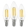 SET 3x Lampadina LED VINTAGE C35 E14/7W/230V 2700K - Eglo 110304