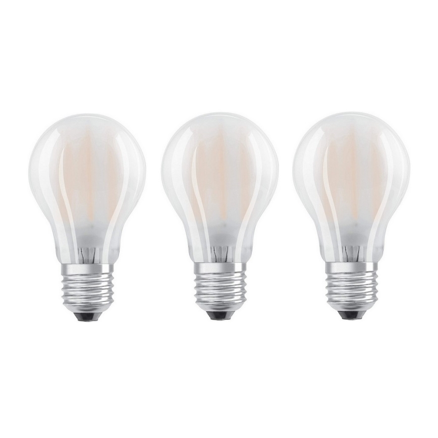 SET 3x Lampadina LED VINTAGE E27/7W/230V 2700K - Osram