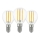 SET 3x Lampadina LED VINTAGE P45 E14/7W/230V 2700K - Eglo 110303