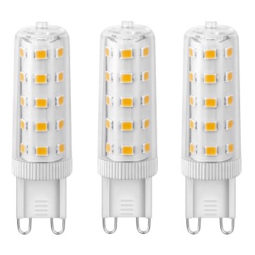 SET 3x LED-Lampe ECOLINE G9/4,5W/230V 3000K - Brilagi