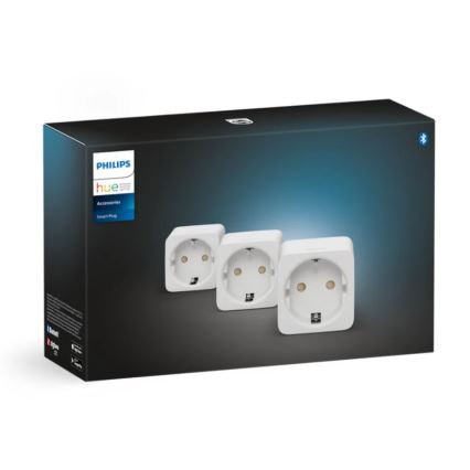 SET 3x Presa intelligente Philips Hue Smart spina EU SCHUKO