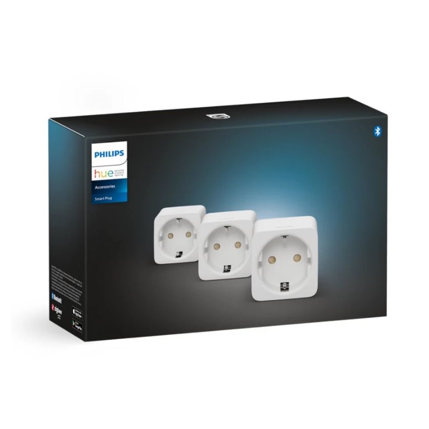 SET 3x Presa intelligente Philips Hue Smart spina EU SCHUKO