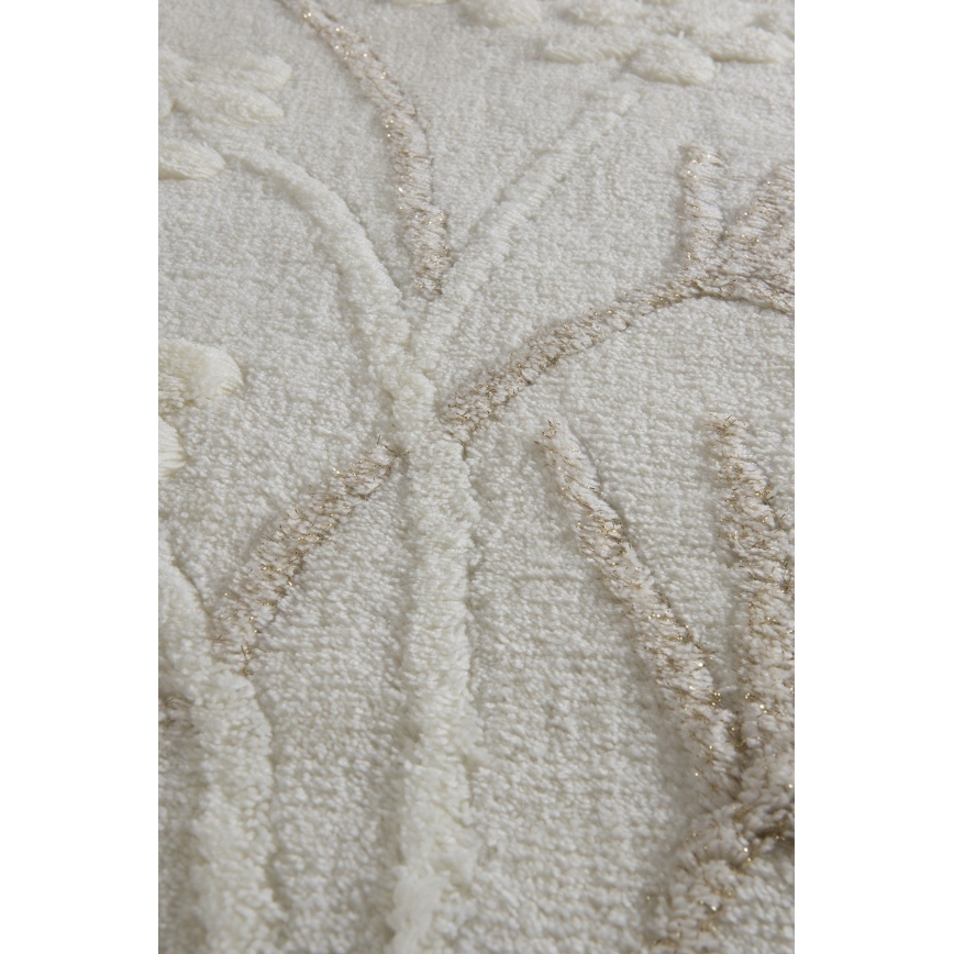 SET 3x Tappeto da bagno ORKIDE 60/60/100 cm beige