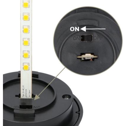 SET 4x  Lampada solare LED 4xLED/3,6V IP44
