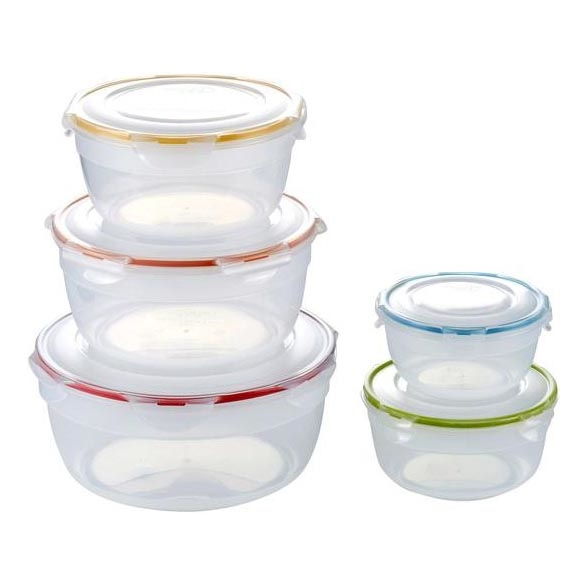 SET 5x Contenitore per alimenti LOCK